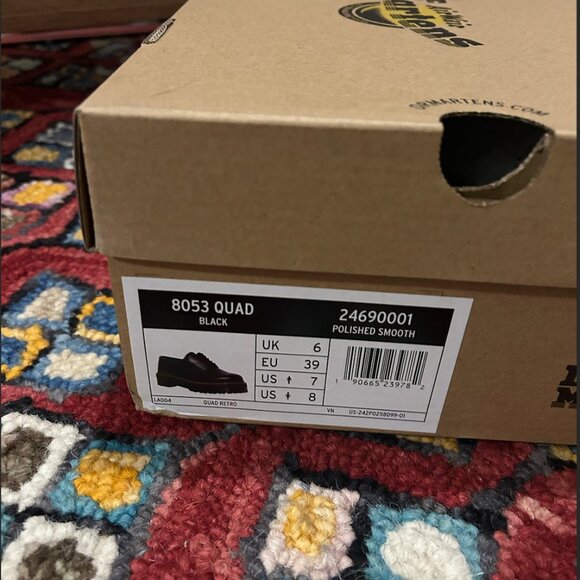 Dr. Martens Leather Platform Oxfords - Picture 5 of 5